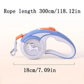 Pet leash automatic extendable dog leash